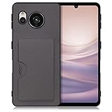 LOOF Skin Slim-Slot AQUOS sense7 用 アクオス ケース カバー カードポケット カード収納 カード 背面 スマホケース スマホカバー 背面カード収納 ストレージ [グレー]