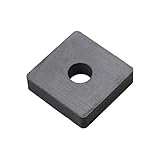 TRUSCO フェライト磁石 40mmX40mmX10mm 1個入り TF40KA401P