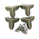 Seliyi 4本 三角形 ボックス 足 家具 コーナー フット 装飾 プロテクター カバー　ケースプロテクター