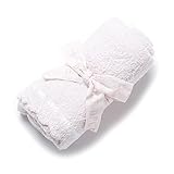 (ベアフットドリームス) BAREFOOT DREAMS ベビーブランケット scalloped receiving blanket [並行輸入品]