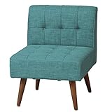 CtoC JAPAN Select ソファー １人掛け エメラルドブルー 幅 56cm