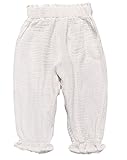 Plus Nao(プラスナオ) 子供用 ロングパンツ バルーンパンツ かぼちゃパンツ アラジンパンツ ハーレムパンツ ゆったりめ ルーズ 長ズボン ボ 110 ホワイト