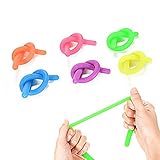 Refaxi ストレッチストリングフィジットヌードル自閉症ADHD感覚反ストレスフィドル玩具