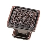 SM SunniMix キャビネット　ドアハンドル　キッチン　シープボード　引き出し　プルノブ　実用的　4色選べる - レッド銅