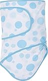 miracle blanket 魔法のおくるみ ミラクル ブランケット【正規代理店1年間保証付】Blue Circles with Blue Trim ブルーサークル×ブルー