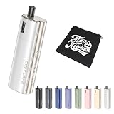 【2/SOUL】GEEKVAPE SOUL 2 ギークベイプ ソウル2｜大容量2100mAh＆爆速充電・前作カートリッジ互換｜FlavorKitchenオリジナルポーチ付属/VAPEスターターセット (Pearl White)