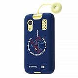 イングレム キッズケータイ KY-41C 『マーベル』/シリコンケース/スパイダーマン_ブルー IN-DMKY41E/SPM7