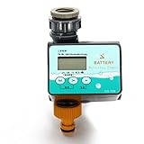 amzmonnsuta 自動散水タイマー ガーデン自動制御装置 庭園・園芸植物灌漑コントローラ 自動水タイマー