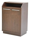 エイ・アイ・エス(AIS) キャビネット Forte2  チャージングラック60 幅60cm ダークブラウン FOR-600TB