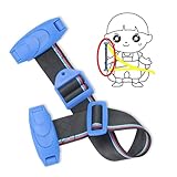 Goodasst子供用シートベルト 持ち運び 補助ベルト 15kg以上 4歳-12歳 長さ調節 車安全用品 (A青)