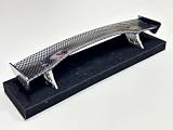 1/10 ツーリングカー向け カーボン柄 GTウイング 180mm幅 30mm高 3D形状