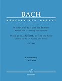 バッハ, J. S.: カンタータ 第140番「目覚めよ、と呼ぶ声あり」 BWV 140(独語・英語)/原典版/ベーレンライター社/合唱ヴォーカル・スコア