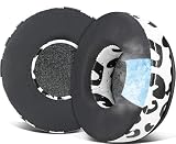 SOULWIT 冷却ジェルパッド イヤーパッド イヤークッション for Skullcandy Hesh & Hesh 2 Wireless Over-Ear ヘッドセット 用 交換パッド 互換性 パッド ノイズアイソレーションフォーム 冷感パッド ユキヒョウ柄