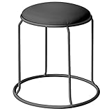 ルネセイコウ レザー リンクスツール ブラック/ブラック LLS-1