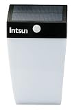 Intsun Bright LED Light Wireless Solar Powered Security Motion Sensor Light Detector Activated Day o