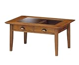 SHIRAI ハレルネ コレクションテーブル 天然木のぬくもりが味わい深い、アンティーク風家具シリーズ