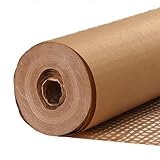 StorePocket 包装紙 クラフト紙 PEクロス紙 ロール 日本製 幅120cm 長さ100m 約120cm×100m 梱包 緩衝材 PEラミネート紙 耐水 防水 梱包資材 巻紙 DIY