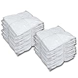 白メリヤスウエス(小)(新品生地)縫目無 40kg梱包/1kg×40袋 不定形 小さいサイズ