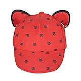 mioim 帽子 キャップ 野球帽 べビー キッズ 猫 笑顔 子供 ユニセックス 男女兼用 シンプル アウトドア サイズ調整ができる