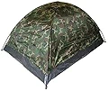 MIL-TEC 2人用 テント ドーム型 IGLU Standard - WOODLAND Camo迷彩