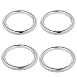 P Prettyia ステンレス鋼　滑らか　溶接　マリン　Oリング　2つのサイズ　高強度　