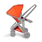 グリーントム Greentom ベビーカー アップリバーシブル シートセット オレンジ ※シート・サンキャノピー・バスケットのセット。ベビーカーとして使用するには、フレーム・シートユニット・シートセッ