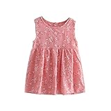 Cutelove 子供ドレス ワンピース ドレス 女の子 花柄 タンクトップワンピース 可愛い 夏 ベストドレス 袖なし ベビー 素敵 プリンセスドレス