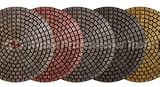 4 Alpha Ceramica EX Diamond Polishing Pad - Set of 5 pcs by Alpha