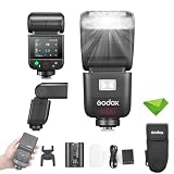 Godox V480-S TTLフラッシュ（ソニーカメラ用）、GN50 1/8000 HSS、650フルパワーフラッシュ、1.7秒リサイクルタイム、2.4Gワイヤレス、モデリングライト内蔵、7.2V/2200mAhリチウムイオンバッテリー、タッチスクリーンスピードライト（V480S）