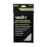 Vault X ソフトトレーディングカードスリーブ - TCG用40ミクロンの高透明度ペニースリーブ (200枚パック)