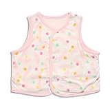 baby ampersand リバーシブルベスト　ピンク　60cm