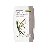 簡単調理全粒米不可欠で1キロ (Waitrose) (x 4) - Easy Cook Wholegrain Rice essential Waitrose 1kg (Pack of 4)