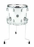 Pacific Drums PDCM1214TTPW 12 x 14 Inches Floor Tom with Chrome Hardware - Pearlescent White [並行輸入品]