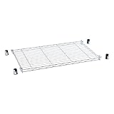 ルミナス ポール径25mm用パーツ 棚板 簡単後付け追加棚(耐荷重65kg) 幅76×奥行46cm AEL7645