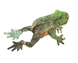 Folkmanis Jumping Frog Hand Puppet [並行輸入品]