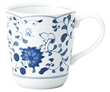 すぬうぴい 藍唐草 マグ 「化粧箱入」 唐草 630133