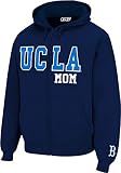 UCLA e5 Fleece Full Zip Hoodie Navy UCLA Mom XL ブルー