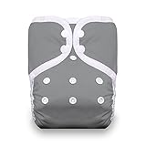 Thirsties One Size Pocket Diaper Snap, Fin by Thirsties