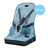 (エルフ ベビー )Fairy Baby チャイルドチェアシート 持ち運びに便利 オックスフォード布 ブルー