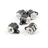 uxcell　ステッパーモーター　2相　4線 3-5V 20Ω 6mm直径 ミニ カメラ
