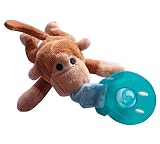 Quner おしゃぶり付き抱っこぬいぐるみ　おしゃぶりホルダー 新生児 　赤ちゃん ベビー用のゾウソフトぬいぐるみおもちゃ おしゃぶりホルダー ベビー