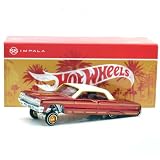 HotWheelsマテル ホットウィール 1:64スケール 2024 RLC EXCLUSIVE - 1964 CHEVROLET IMPALA SS レッドラインクラブ・エクスクルーシブ - 1964 シボレー・インパラ SS [並行輸入品]
