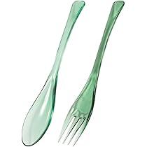 〈新品未使用〉BUSH アーミー デザートスプーン&フォーク ブラック アウトレット】コーヒースプーン・デザートフォークセット 燕