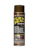 Flex Seal Colors, 14-Ounce As Seen on TV Liquid Rubber Sealant in a Can (Brown) [並行輸入品]
