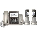Panasonic KX-TGF352N Corded / Cordless 2 Handset Landline Telephone [並行輸入品]