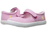 (ポロラルフローレン) Polo Ralph Lauren キッズフラット・スリップオン・靴 Pippa (Toddler) Pink Gingham/White PP 7 Toddler 14.5c