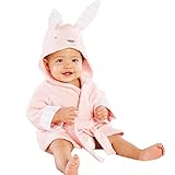 (アスボーグ)ASVOGUE キュート子ども カートゥーン うさぎ耳 フード付き ベルト ベビー パジャマ