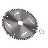 Perfk 木工切断チップソー　60歯　鋸刃　ディスクホイール　超硬合金　180mm　高効率