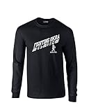 NCAA Slant 100 %防縮加工長袖Tシャツ S ブラック