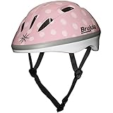 BRUJULA(ブルジュラ) キッズヘルメット ピンク水玉